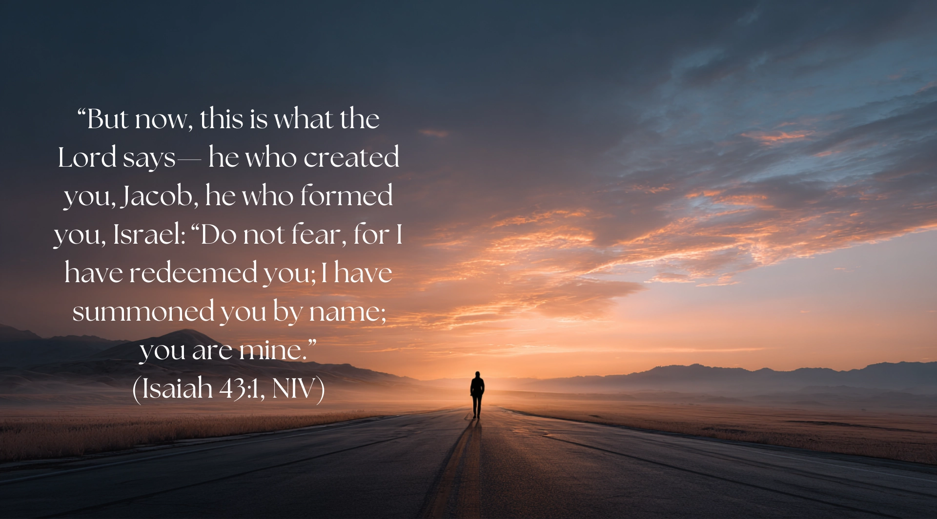 God Goes with You Into the New Year