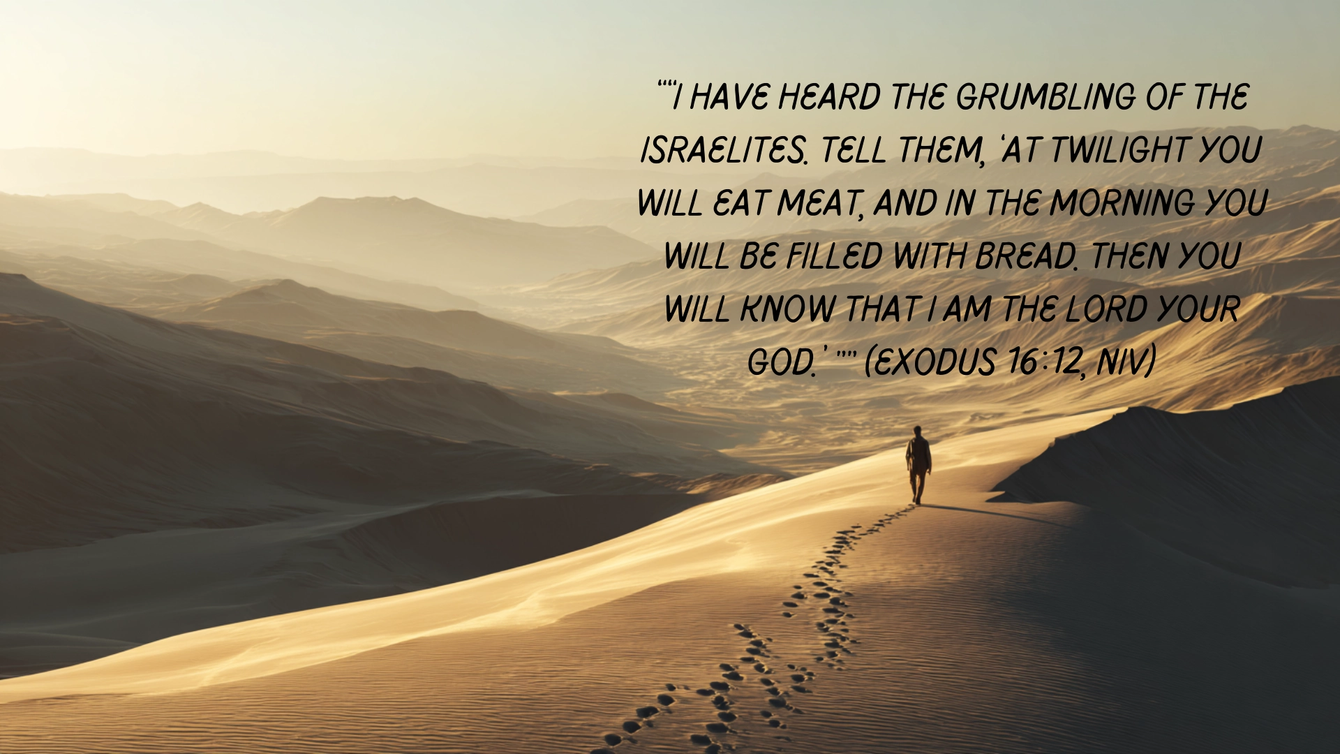 God Meets Us in the Wilderness