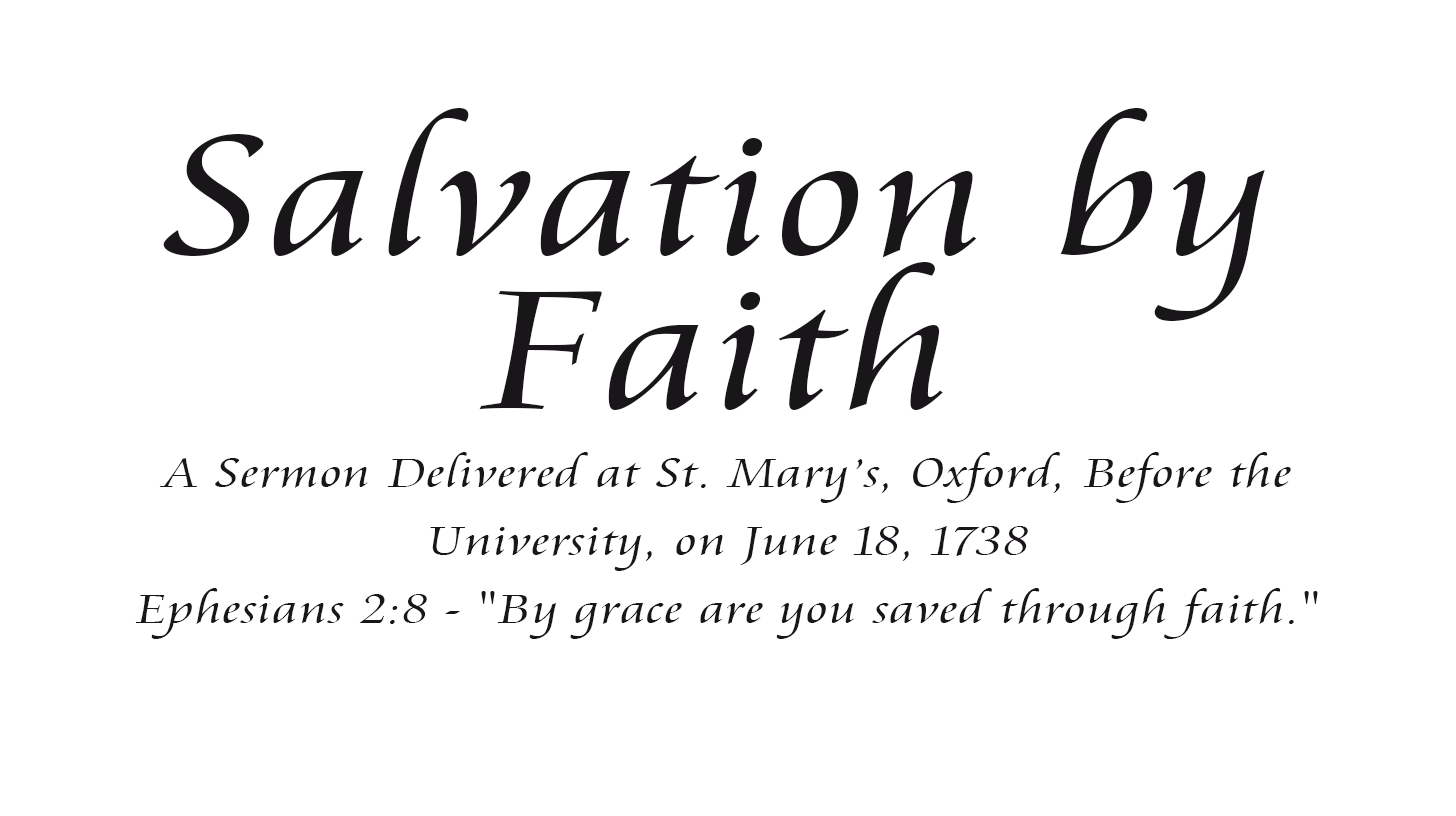 Salvation by Faith