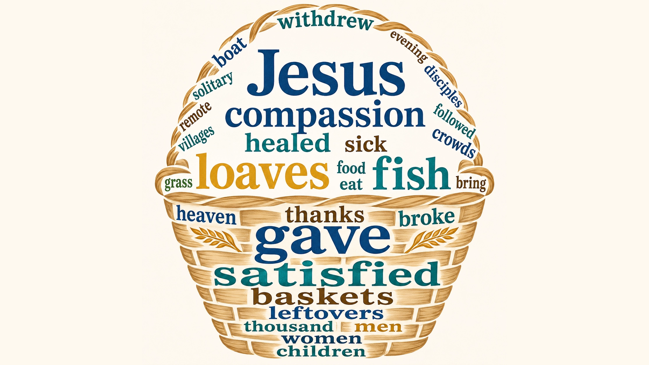 Matthew 13:31-33; 44-52 word cloud