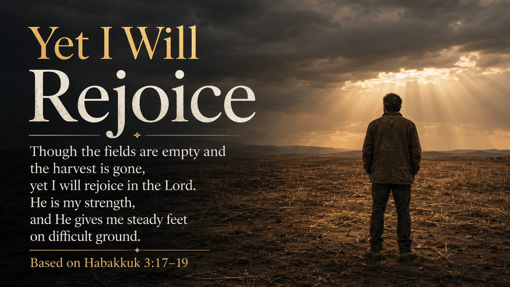 Yet I Will Rejoice