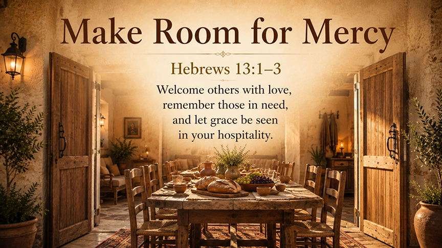 Make Room for Mercy