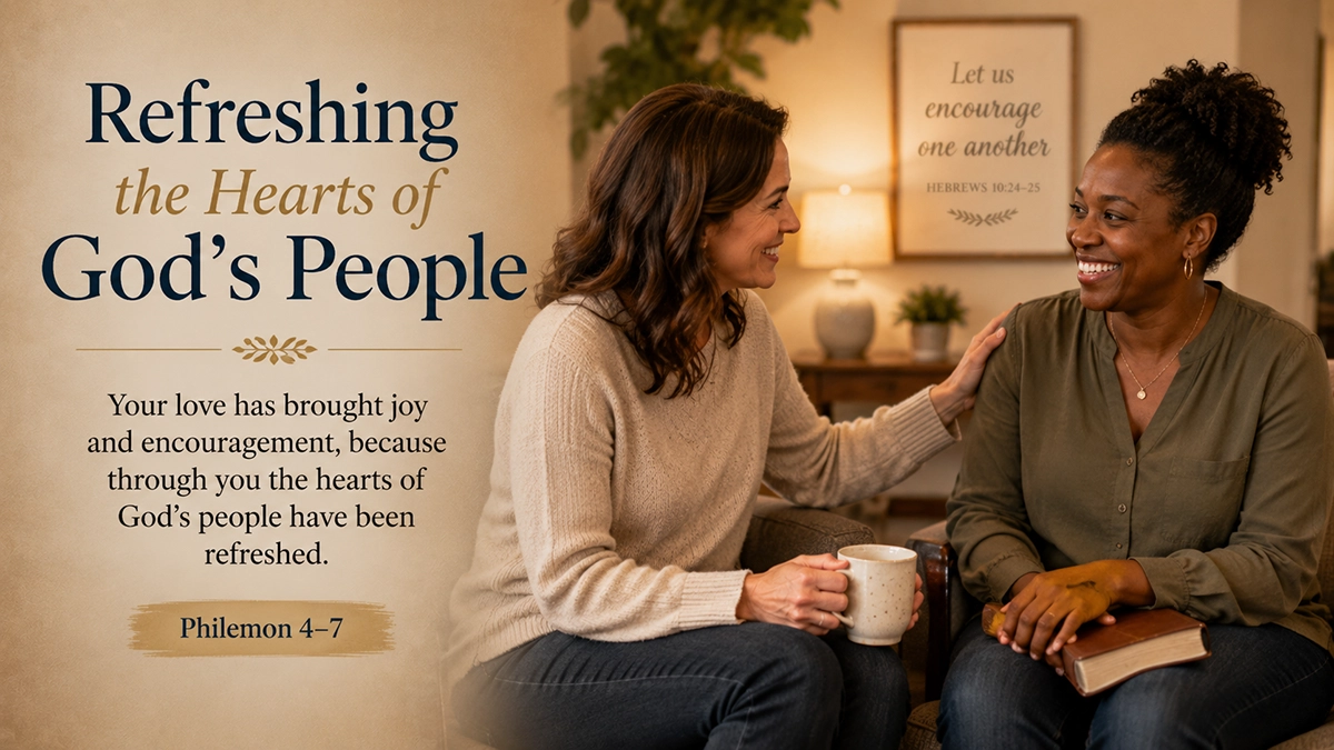 Refreshing the Hearts of God’s People