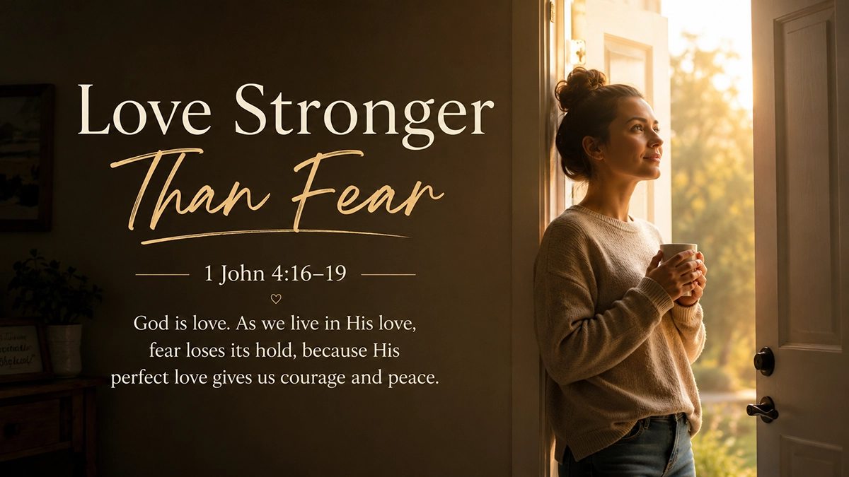 Love Stronger Than Fear