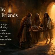 Carried by Faithful Friends