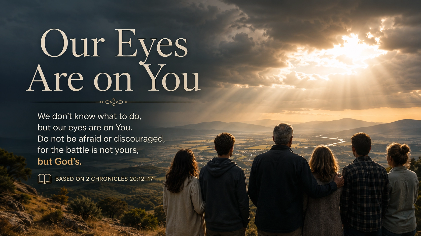 Our Eyes Are on You