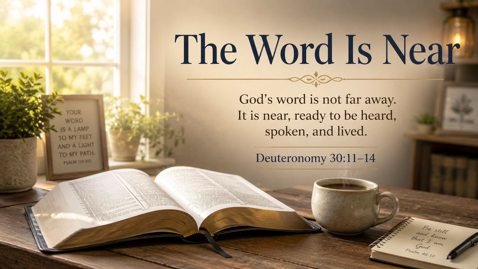 The Word Is Near