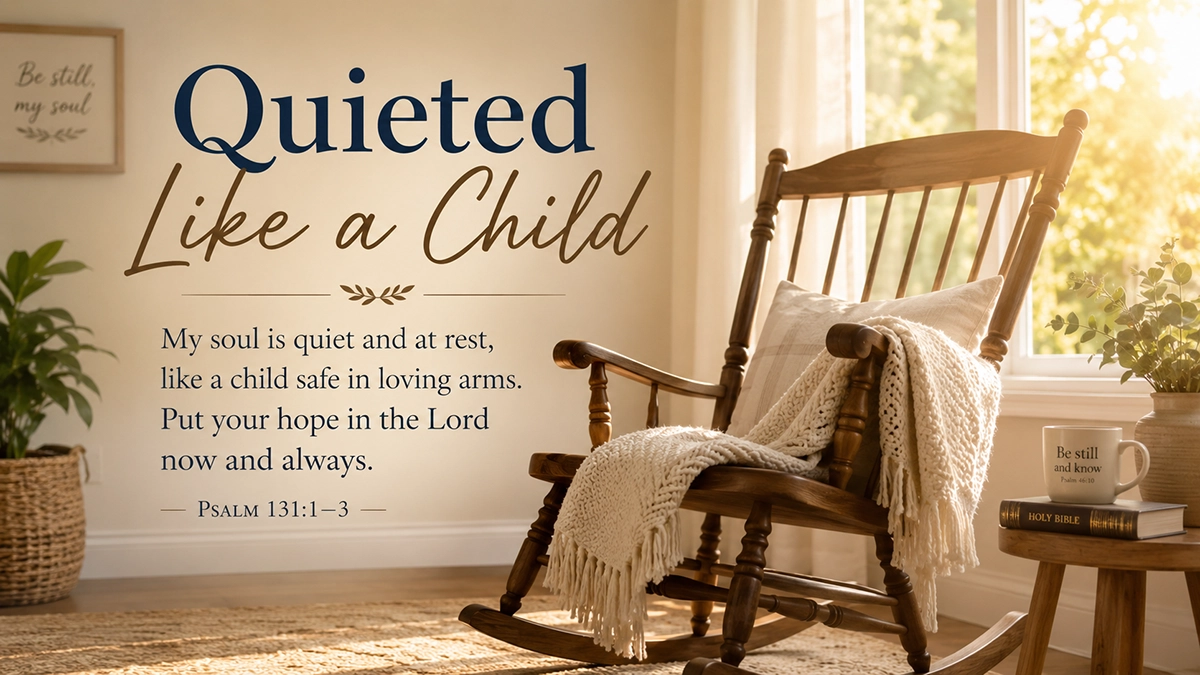 Quieted Like a Child
