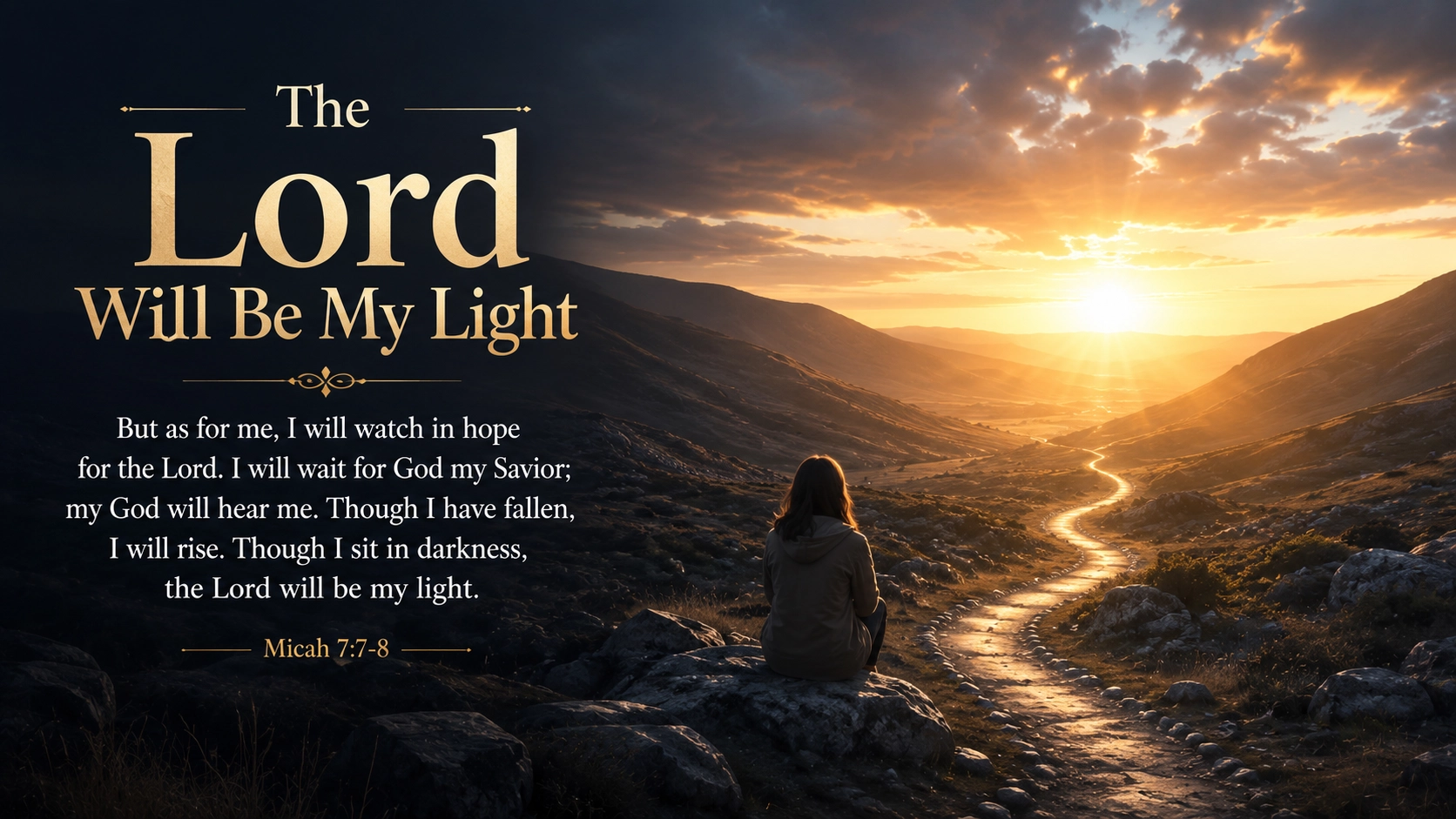 The Lord Will Be My Light