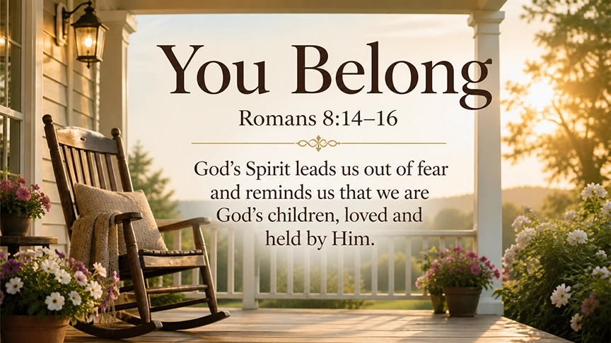 You Belong