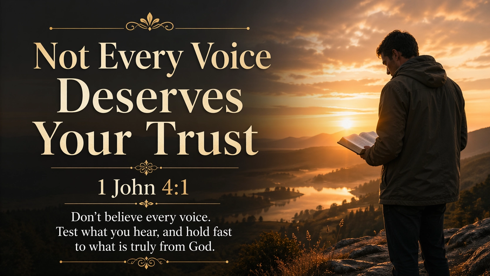 Not Every Voice Deserves Your Trust