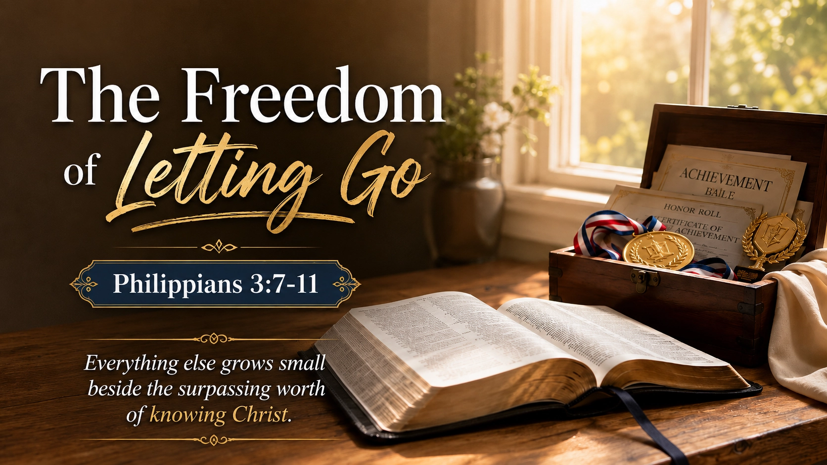 The Freedom of Letting Go