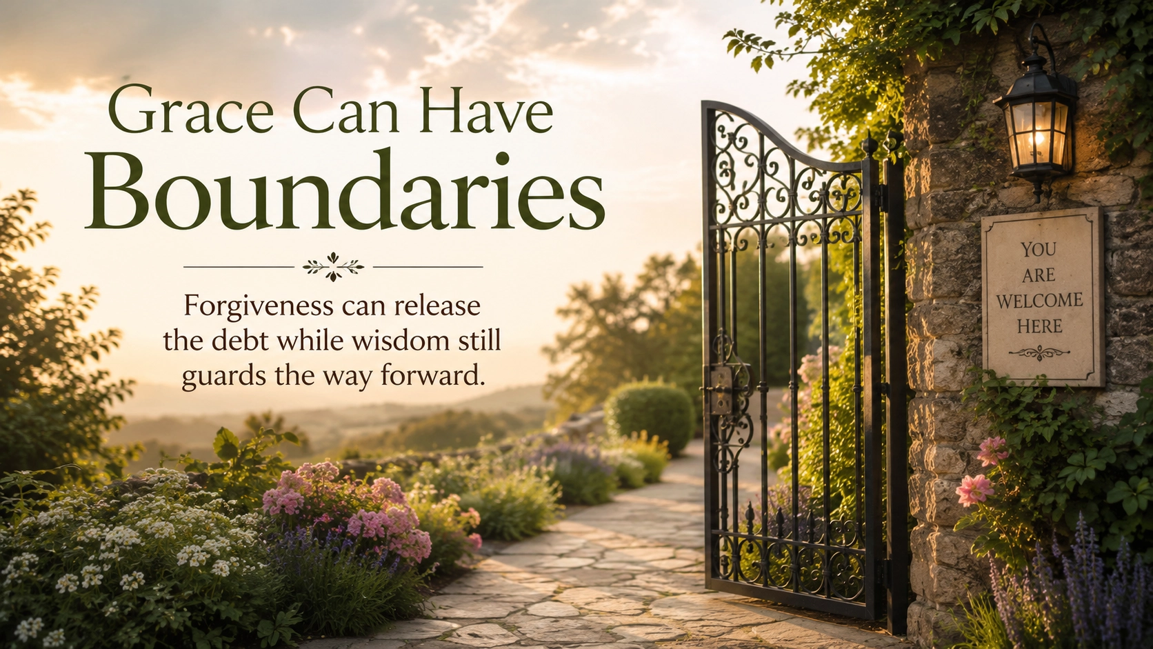 Grace Can Have Boundaries
